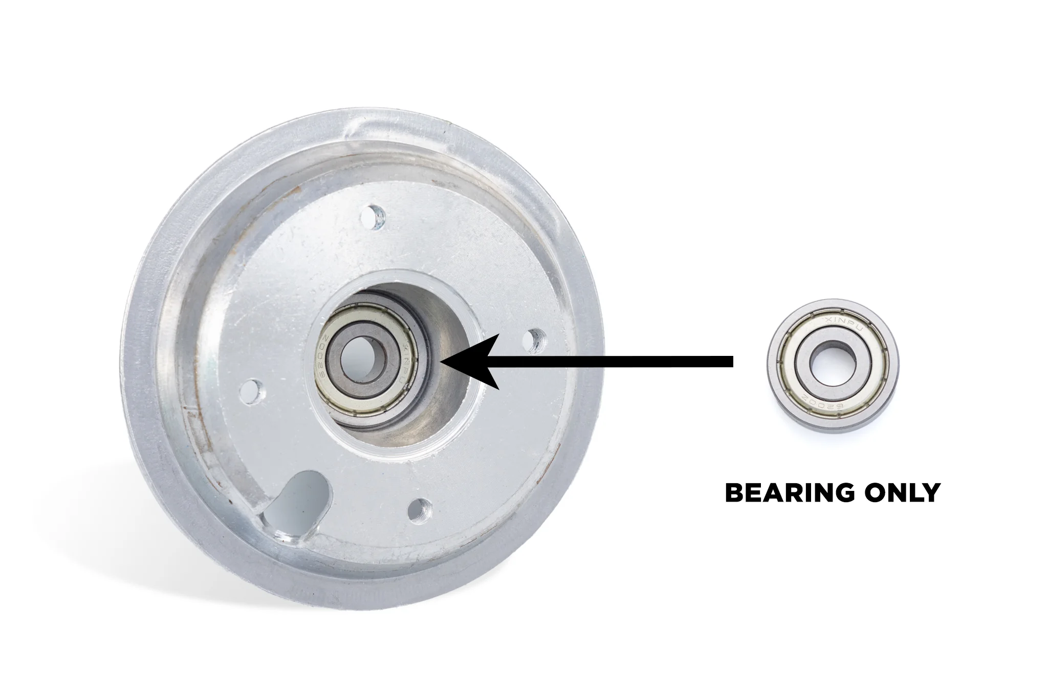 Crazy Cart Center Wheel Bearing