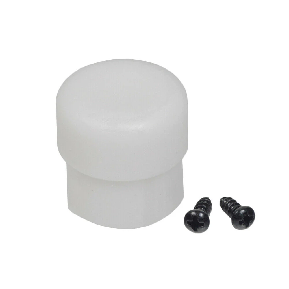 Crazy Cart Plastic Tip w/Screws  (Pair of 2 for Stabilizing Posts/ Pegs)
