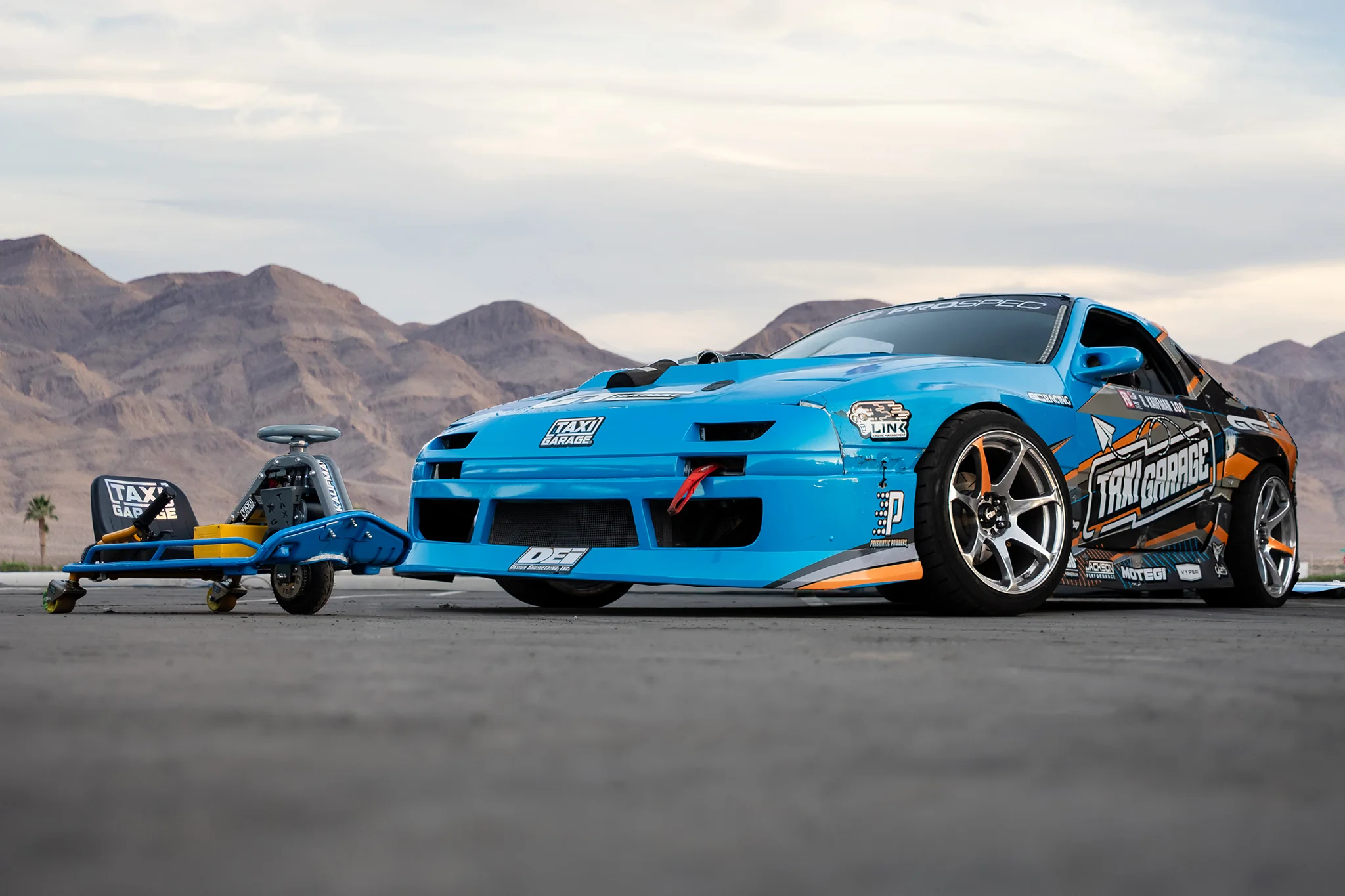 'Ryan Kaufman Formula Drift Signature Model' RipSkinz Standard Crazy Cart Livery Kit - Image 2