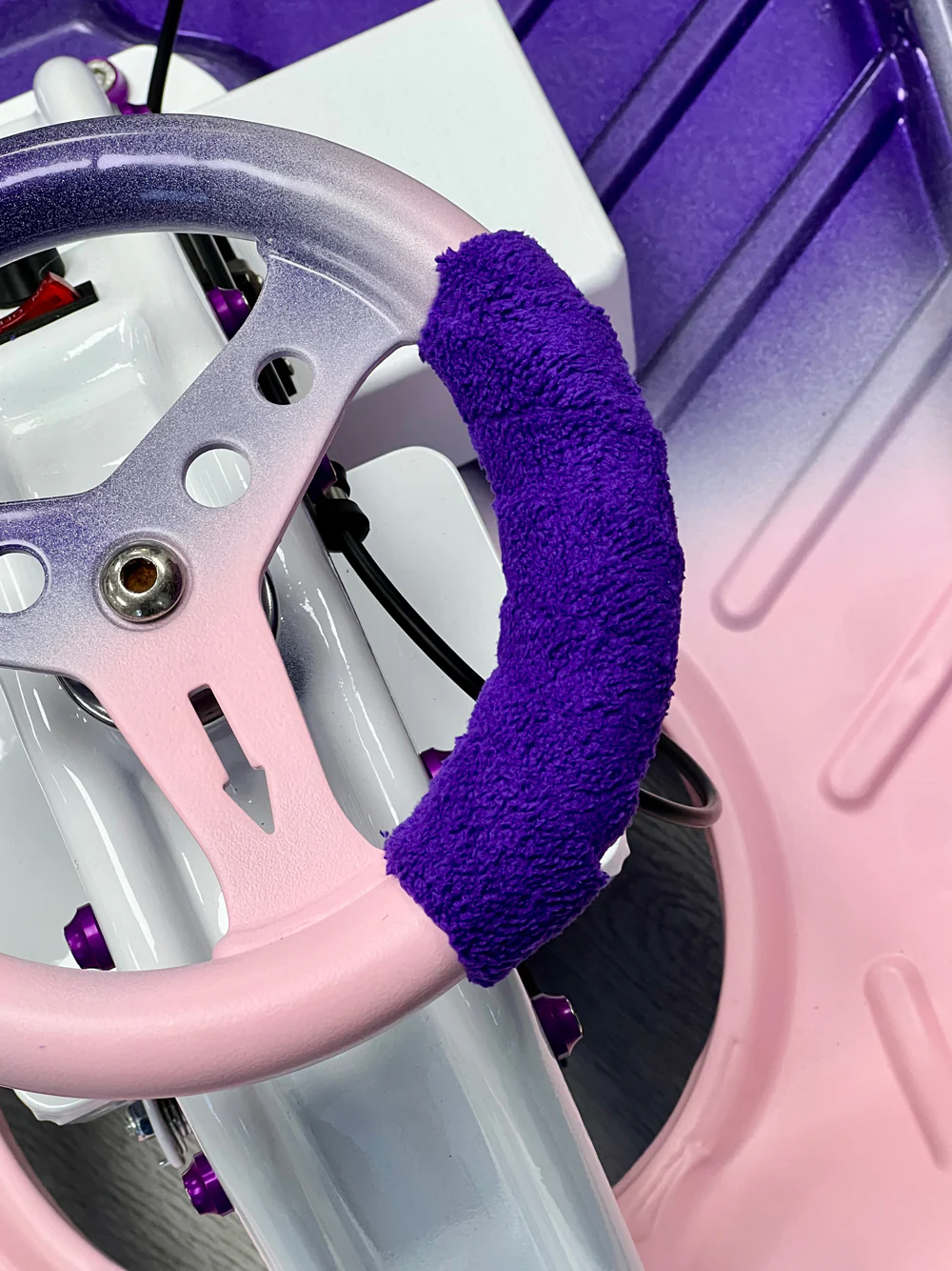 Steering wheel grip tape