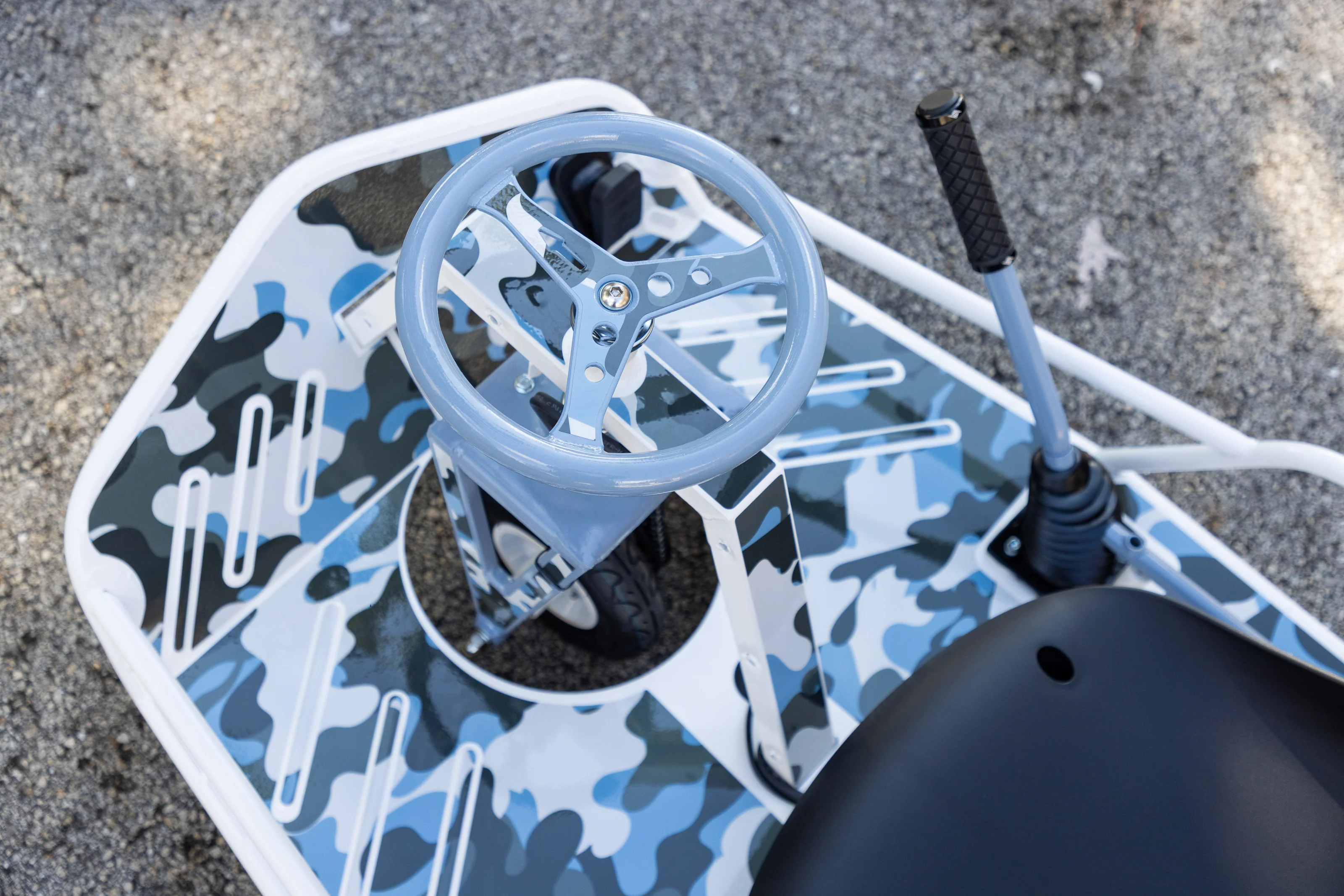Stage 3 XL "Snow Camo" Taxi Garage Crazy Cart INVENTORY - Image 11