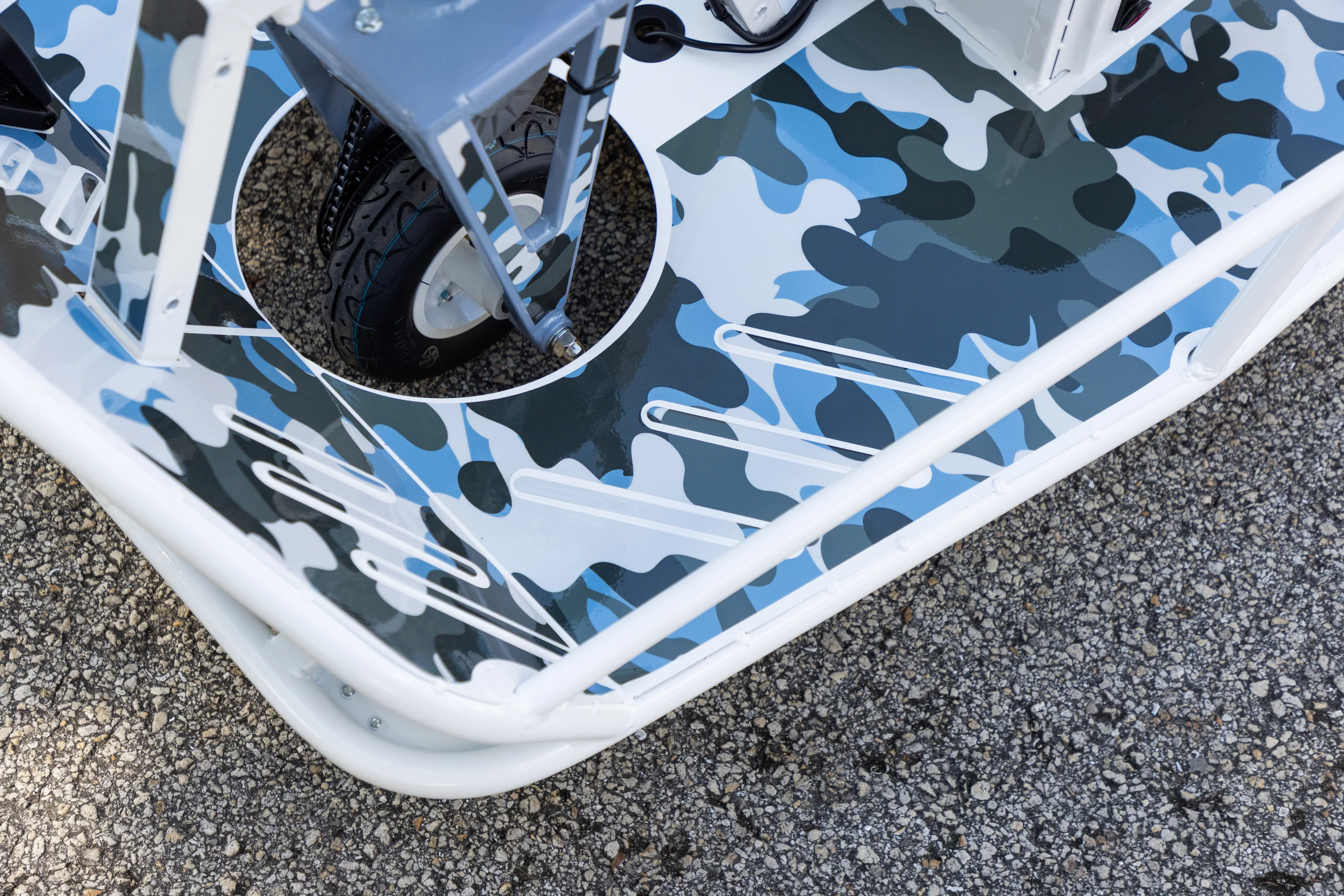Stage 3 XL "Snow Camo" Taxi Garage Crazy Cart INVENTORY - Image 13