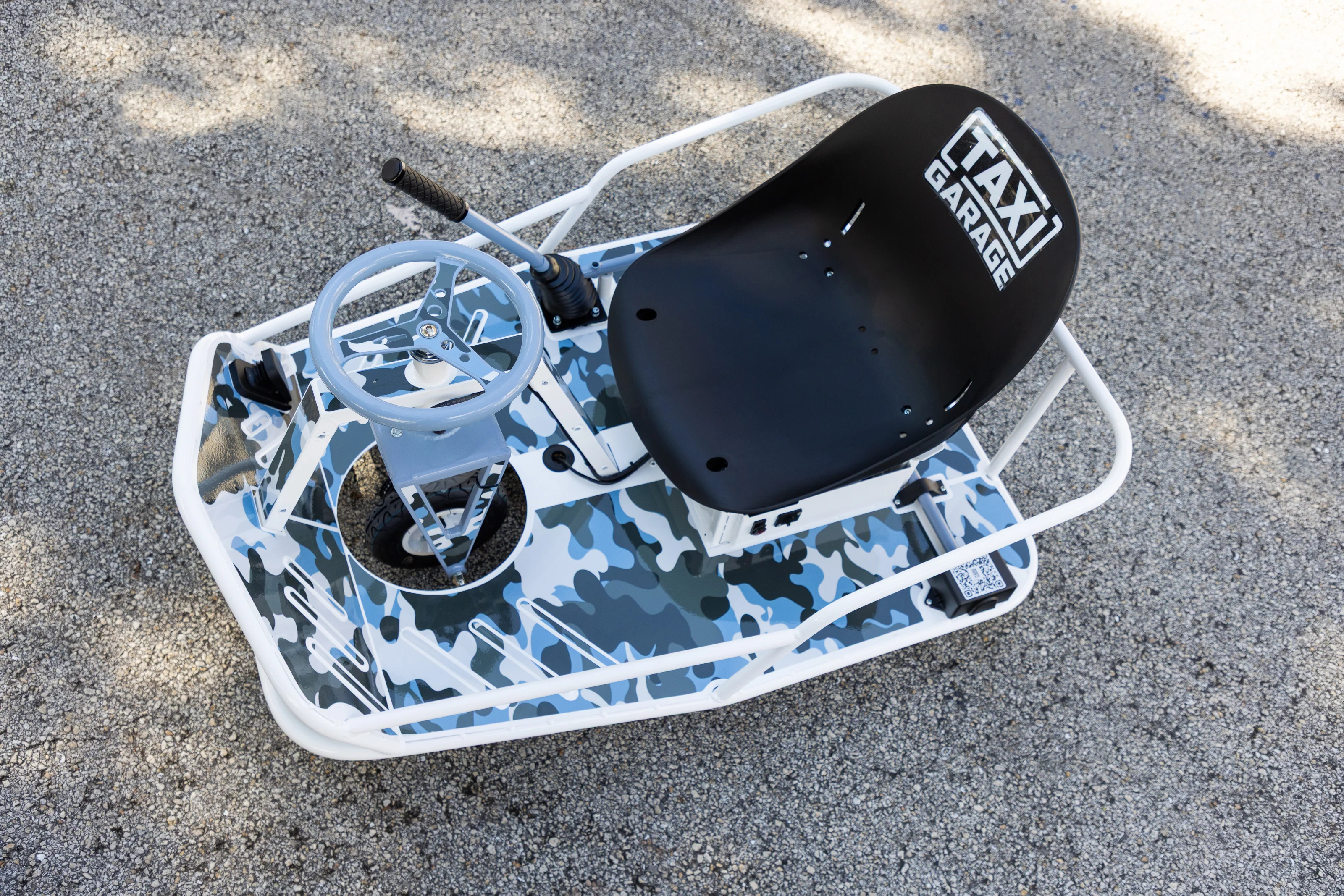Stage 3 XL "Snow Camo" Taxi Garage Crazy Cart INVENTORY - Image 14