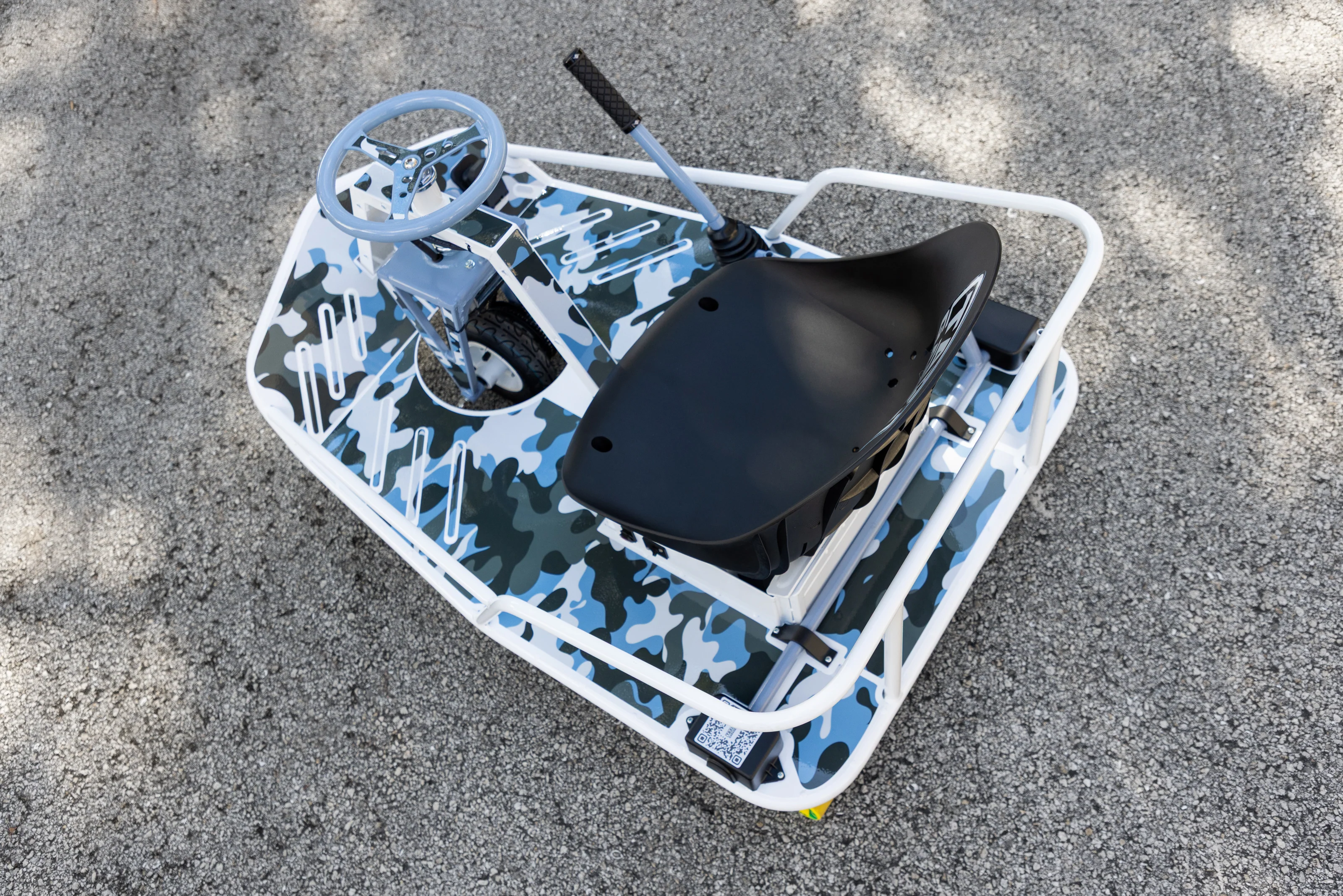 Stage 3 XL "Snow Camo" Taxi Garage Crazy Cart INVENTORY - Image 5