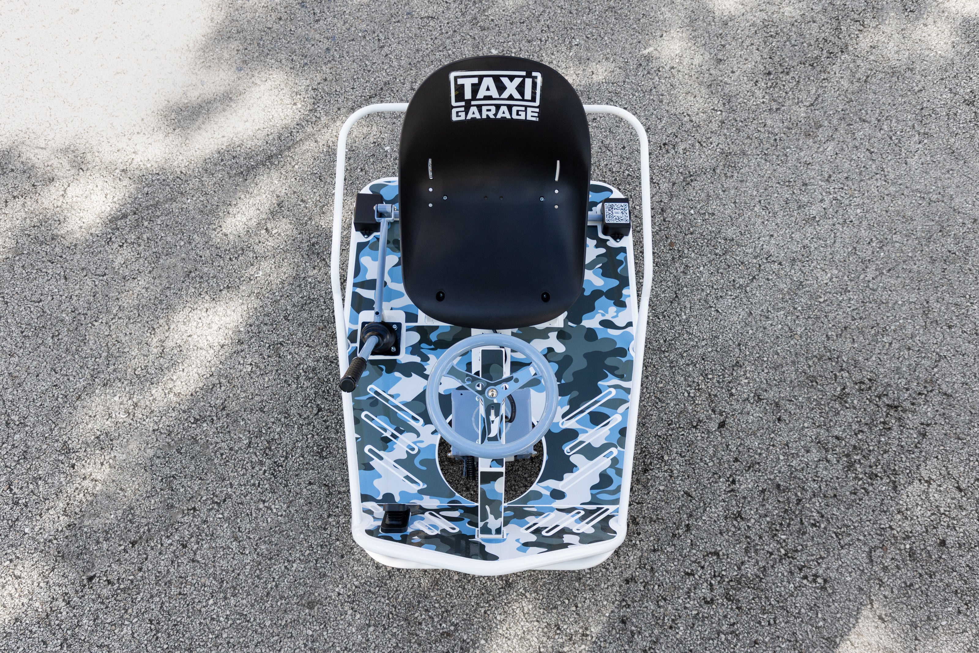 Stage 3 XL "Snow Camo" Taxi Garage Crazy Cart INVENTORY - Image 8