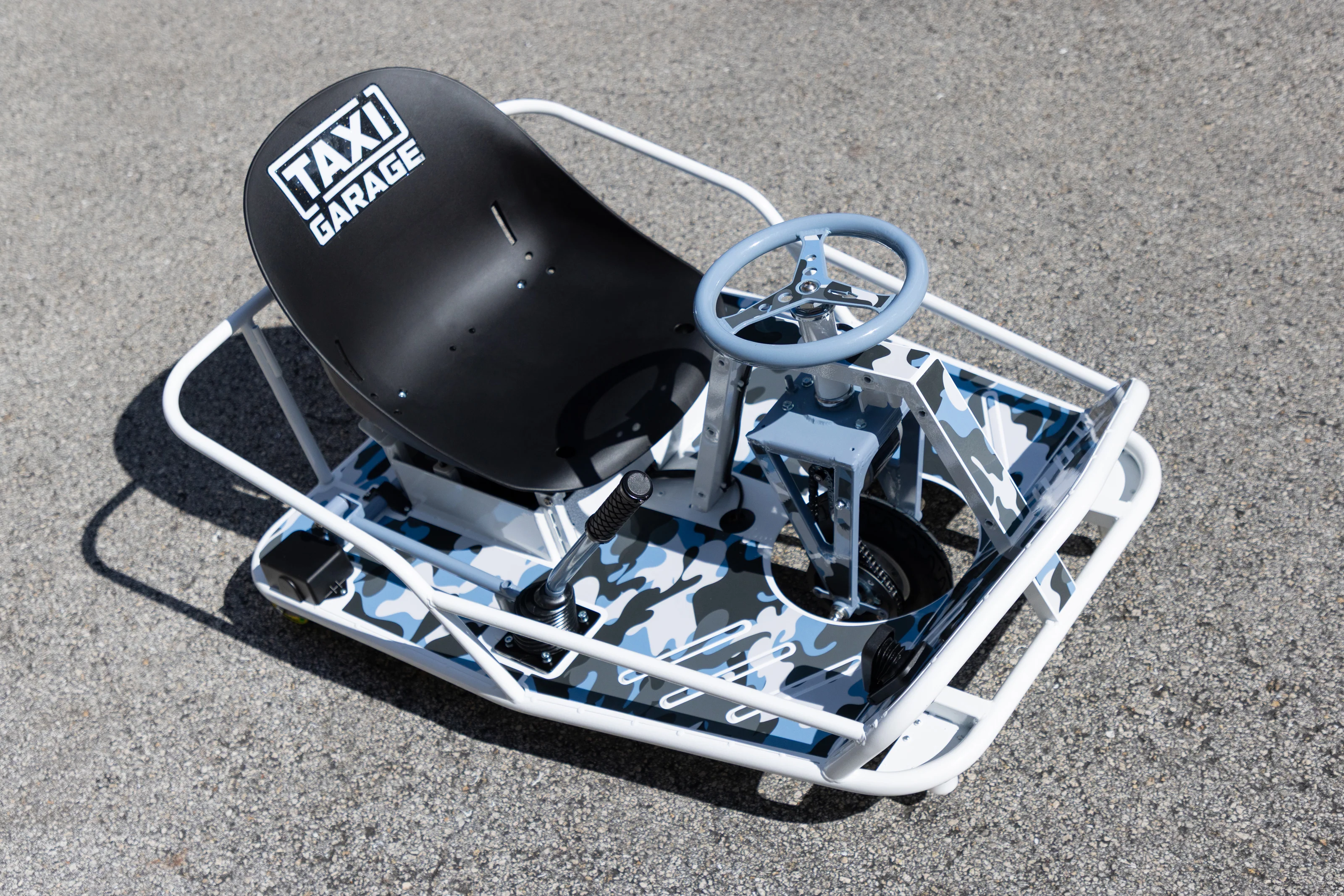 Stage 3 XL "Snow Camo" Taxi Garage Crazy Cart INVENTORY - Image 9