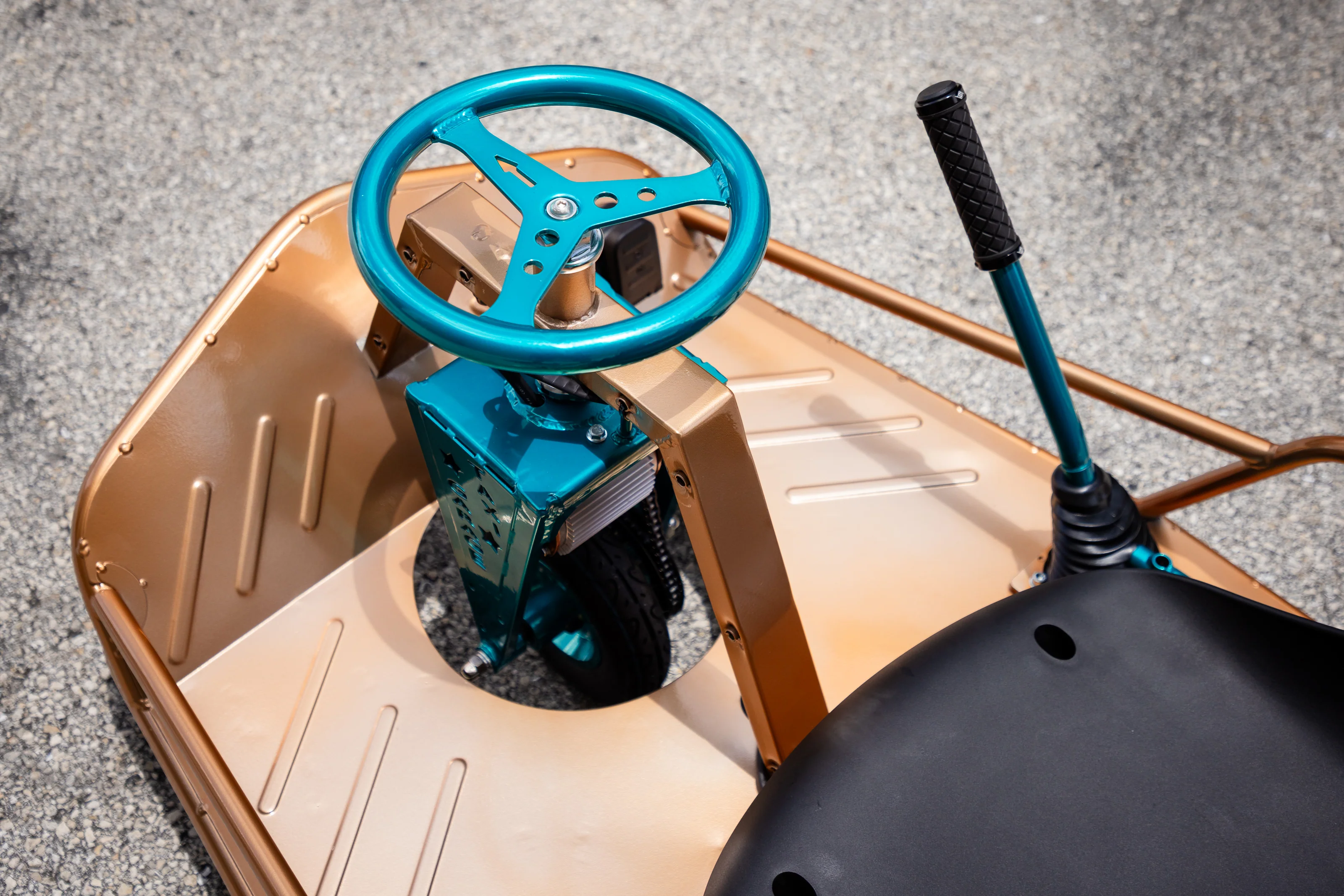 Stage 4 XL "Copper Flame" Taxi Garage Crazy Cart INVENTORY - Image 2