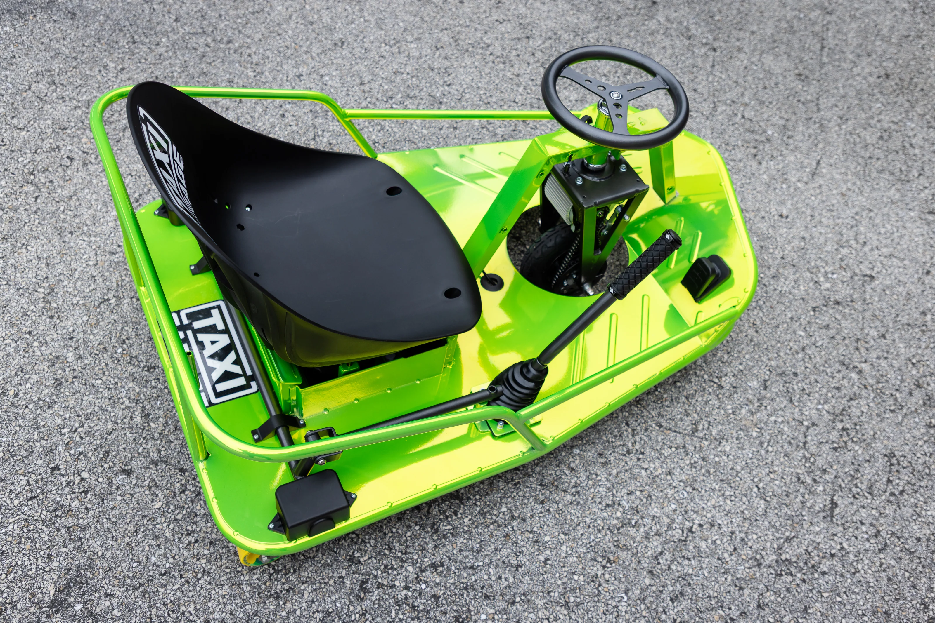 Stage 4 XL "Shocker Yellow" Taxi Garage Crazy Cart INVENTORY - Image 3