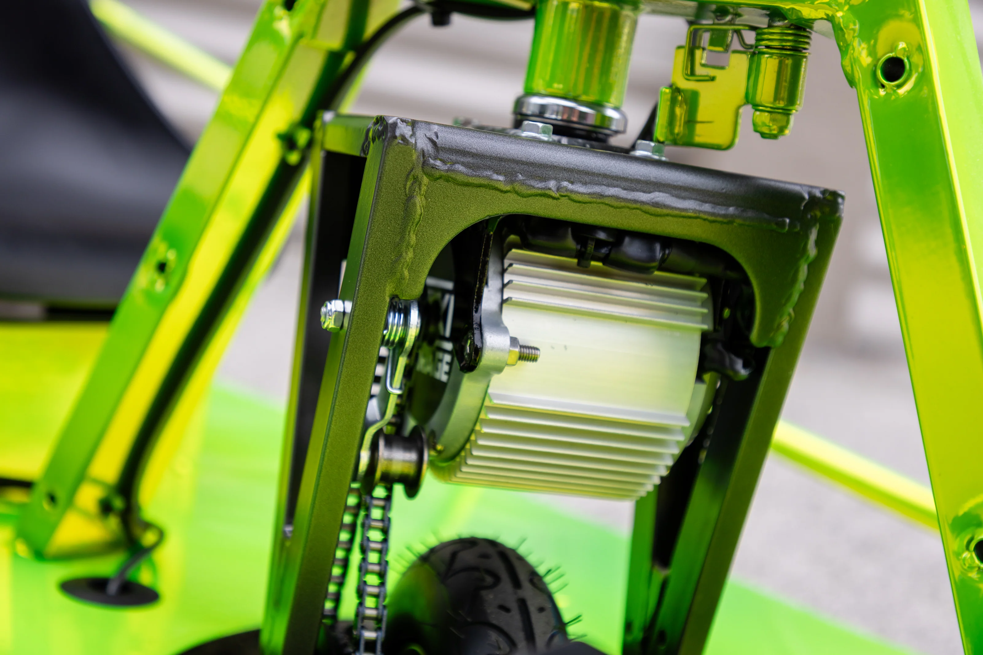 Stage 4 XL "Shocker Yellow" Taxi Garage Crazy Cart INVENTORY - Image 4