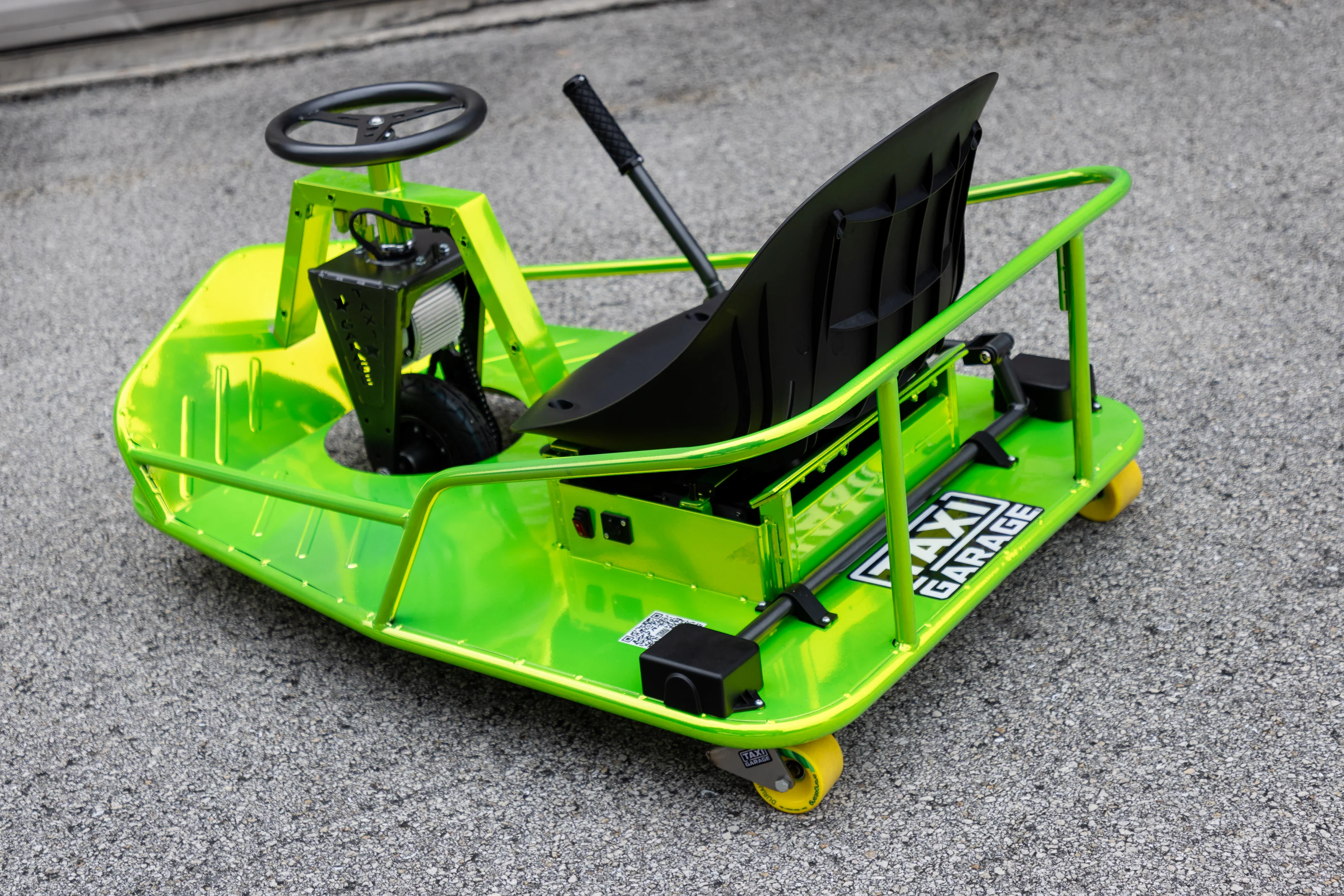 Stage 4 XL "Shocker Yellow" Taxi Garage Crazy Cart INVENTORY - Image 8