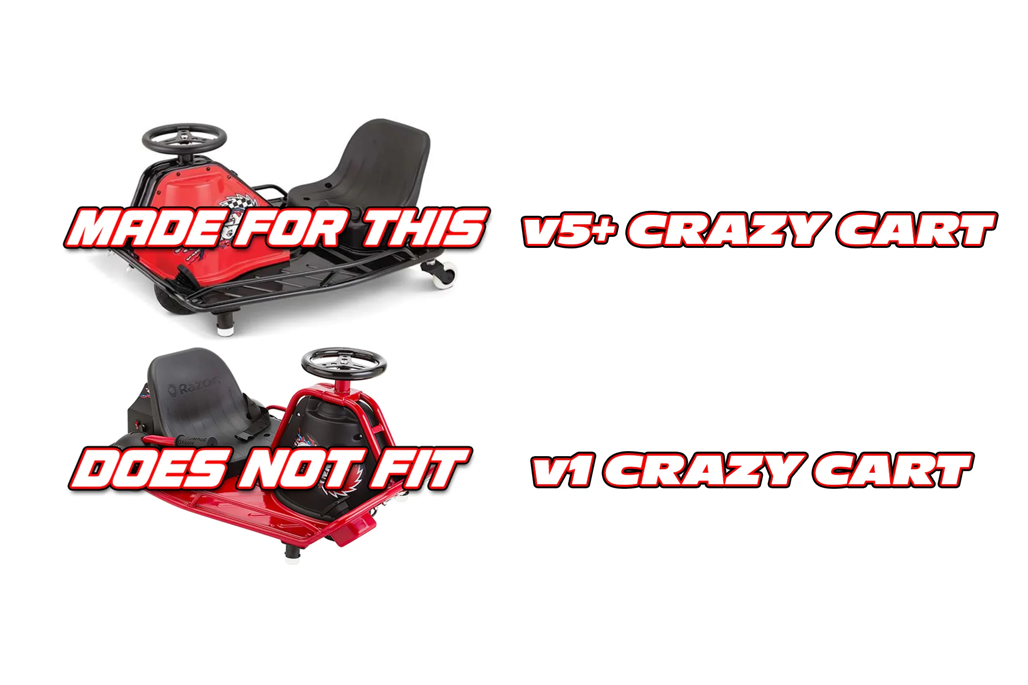 Standard Crazy Cart Drift Bar Assembly - Image 4