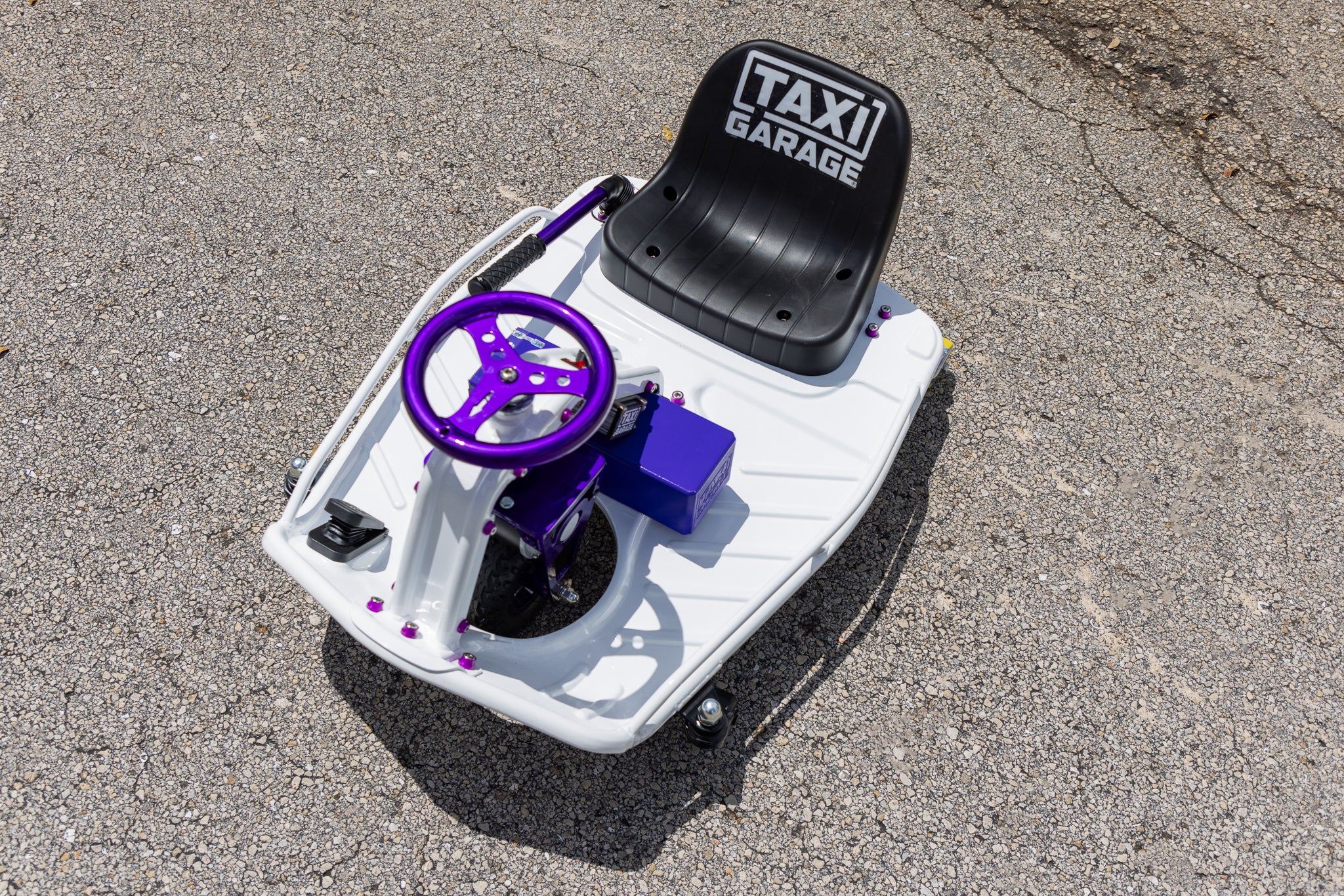 Taxi Garage Stage 4 "White/Purple" Crazy Cart INVENTORY - Image 7
