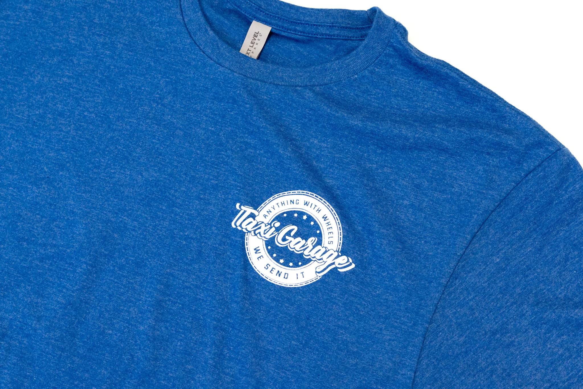 "We Send It" Taxi Garage Shirt - Image 9