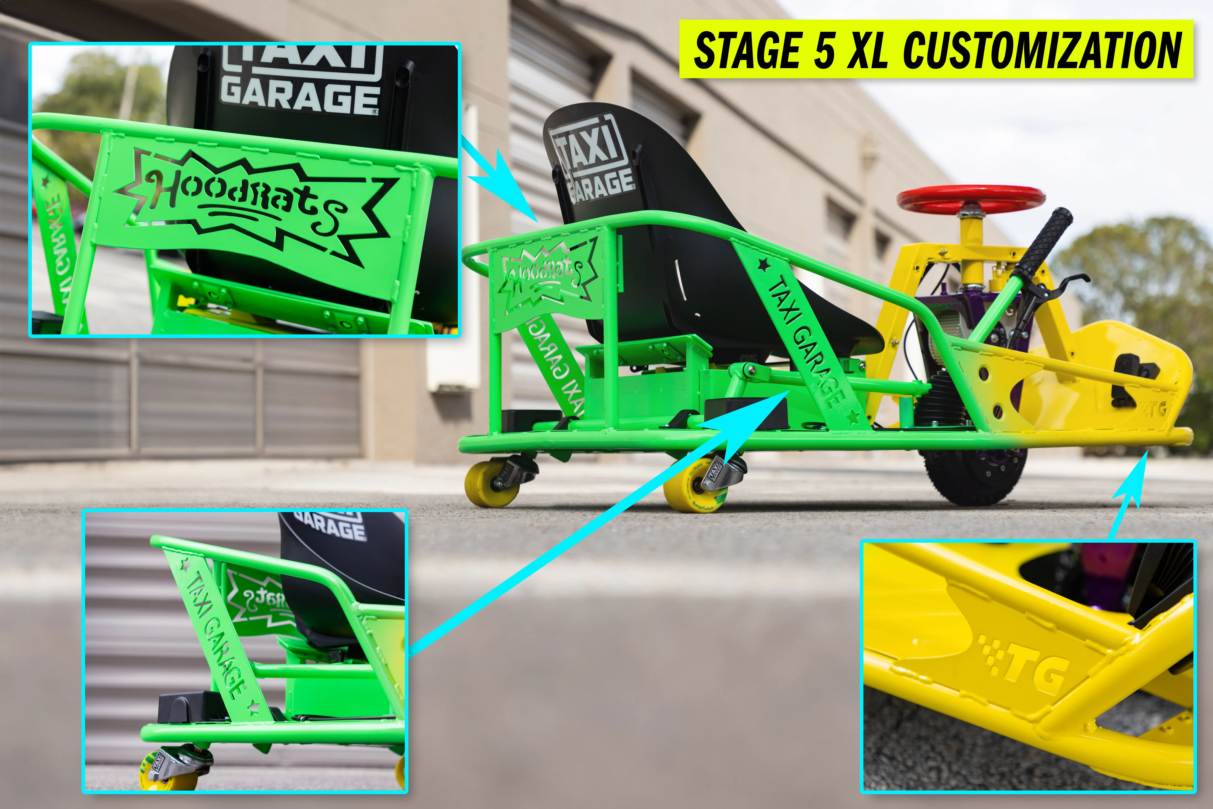 XL TAXI GARAGE Crazy Cart (STAGE 5) - Image 6